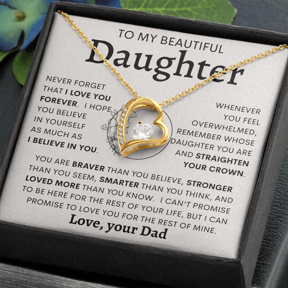 TO MY BEAUTIFUL DAUGHTER | Gift For Daughter, Birthday Gift, To My Daughter Gift, Daughter Birthday