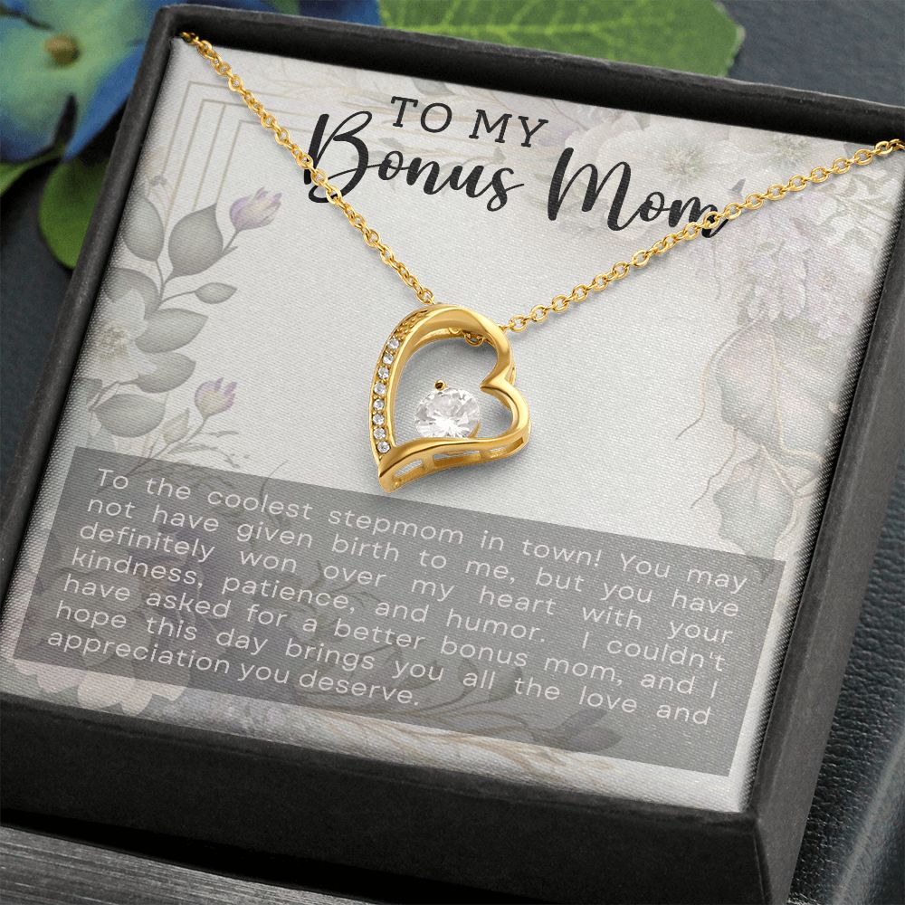 To My Bonus Mom | Forever Love Necklace