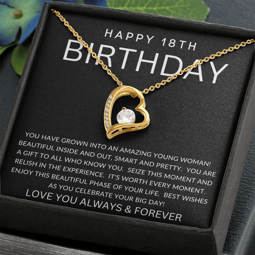 Happy 18th Birthday | Forever Love Necklace