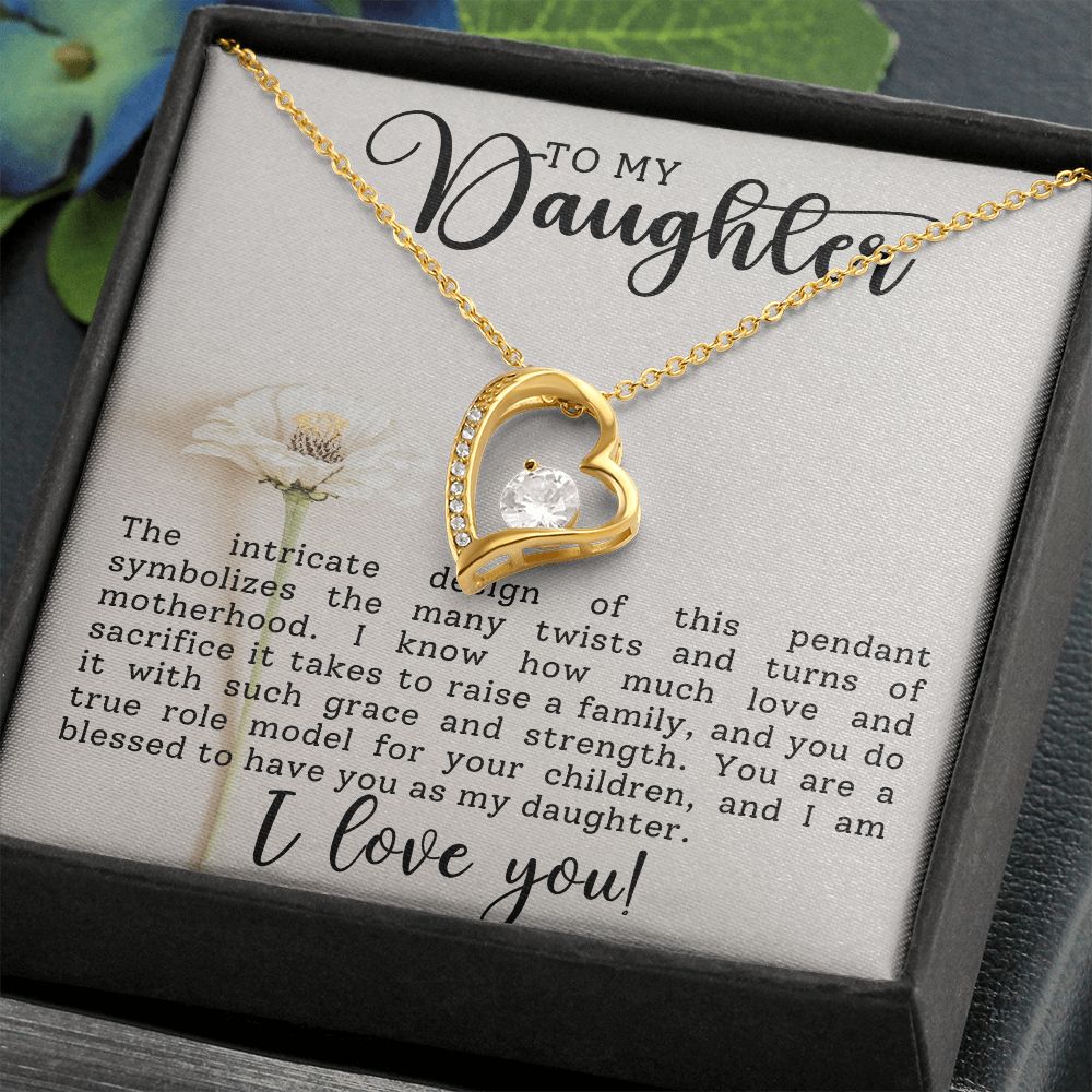To My Daughter | Forever Love Necklace