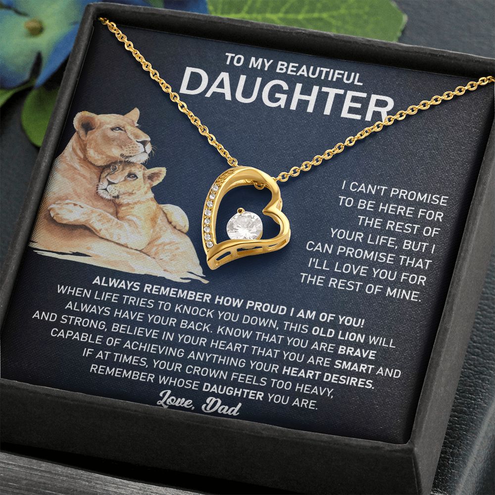 TO MY BEAUTIFUL DAUGHTER | Daughter Birthday, Gift From Dad, Dad To Daughter Gift, Daughter Father Gift