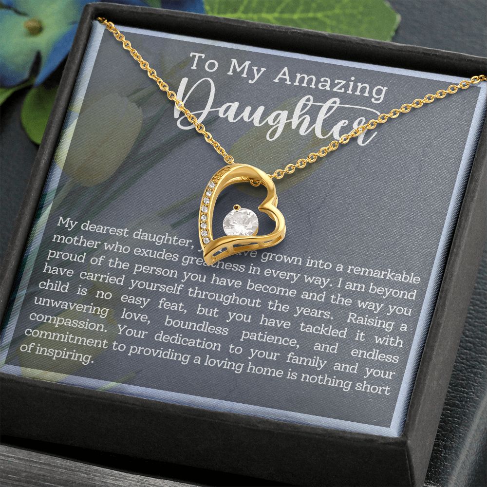 To My Amazing Daughter | Forever Love Necklace