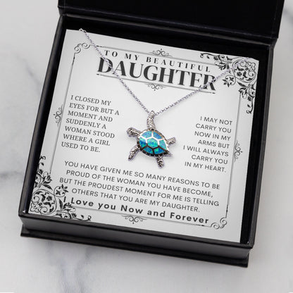 Opal Turtle Necklace