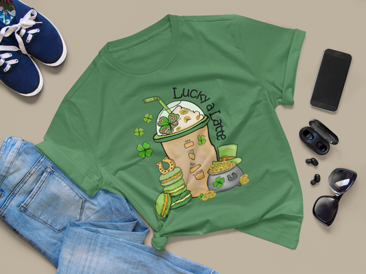 Lucky a Latte T-Shirt