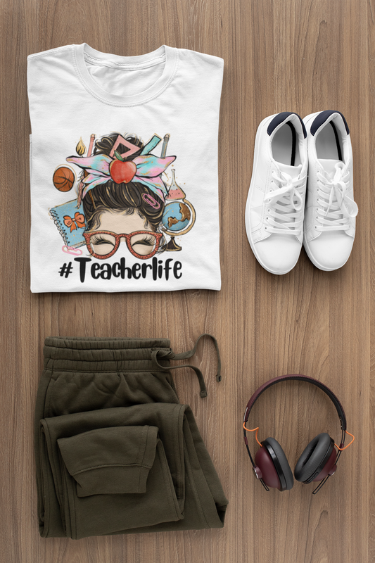 Teacher Life T-Shirt | Teacher Appreciation, Gift For Teachers, Teacher Life Shirt